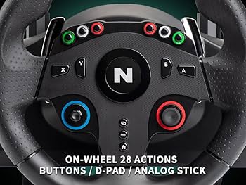 Nitho Drive Pro ONE Competition - Gaming Racing Wheel with Separate Shifter and Floor Pedals