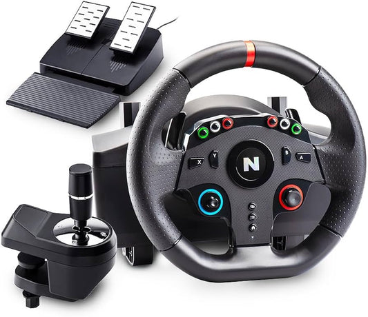 Nitho Drive Pro ONE Competition - Gaming Racing Wheel with Separate Shifter and Floor Pedals